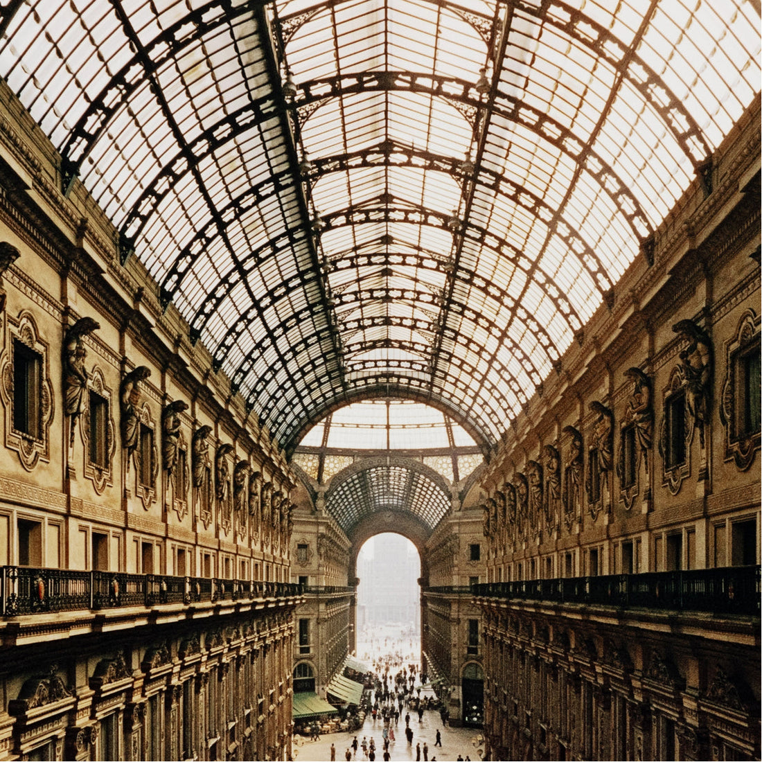 Four Hands Art Studio Galleria Vittorio Emanuele II by Slim Aarons