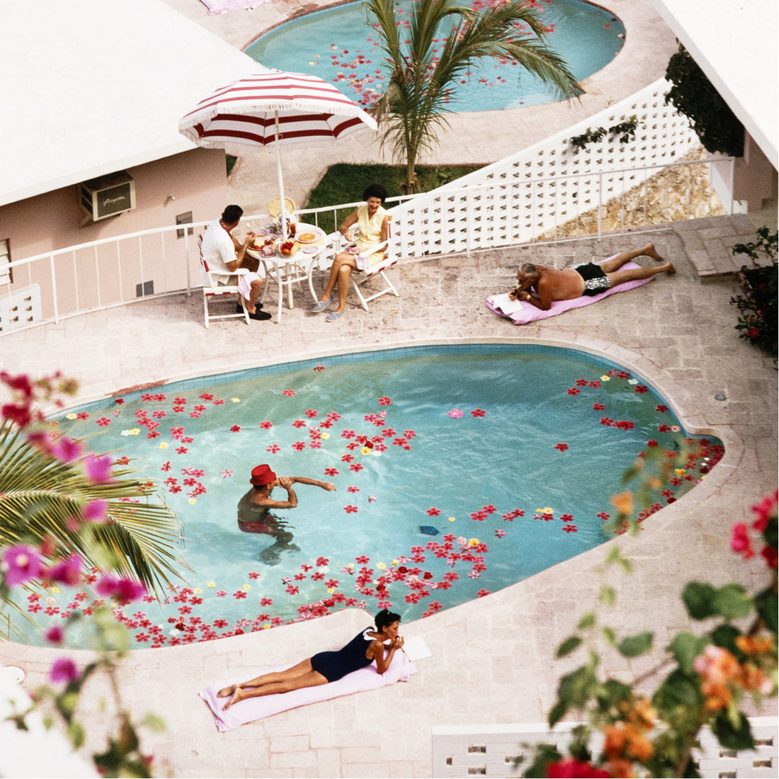 Four Hands Art Studio Las Brisas Hotel by Slim Aarons