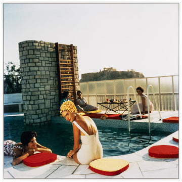 Four Hands Art Studio Penthouse Pool by Slim Aarons