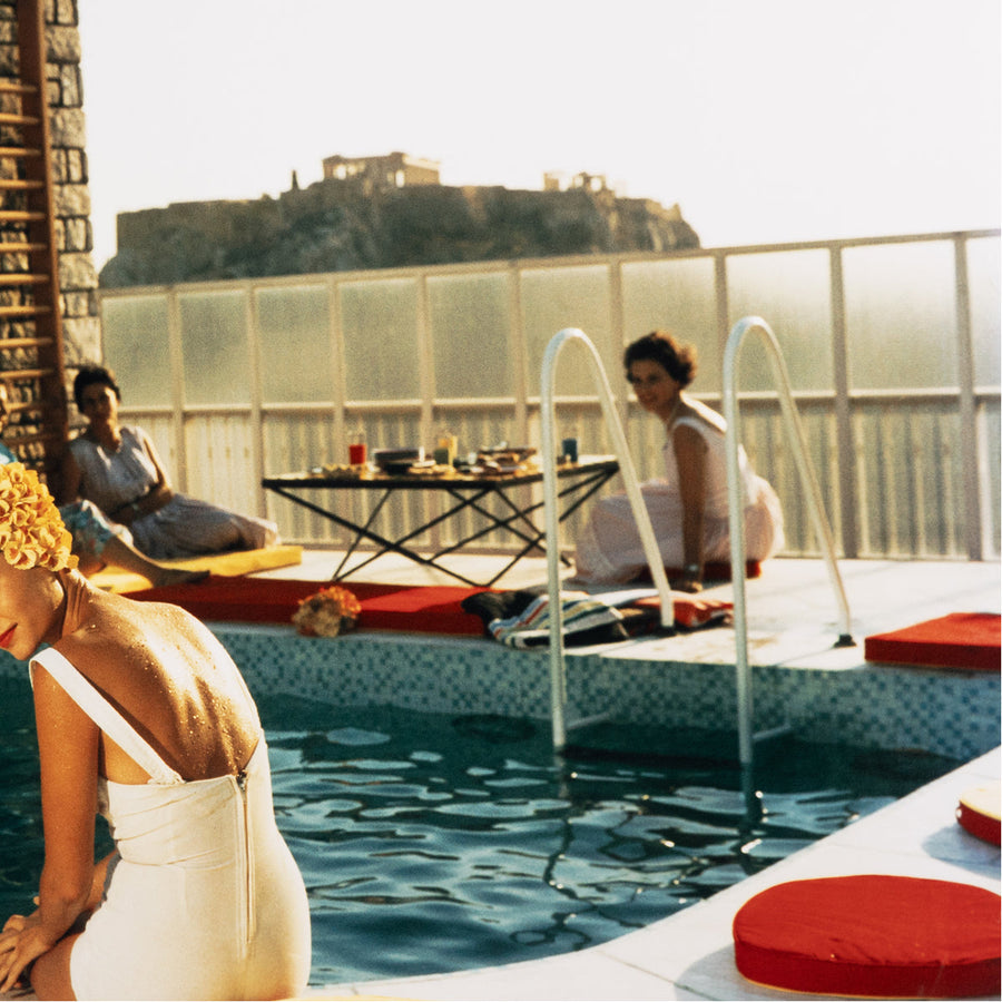 Four Hands Art Studio Penthouse Pool by Slim Aarons