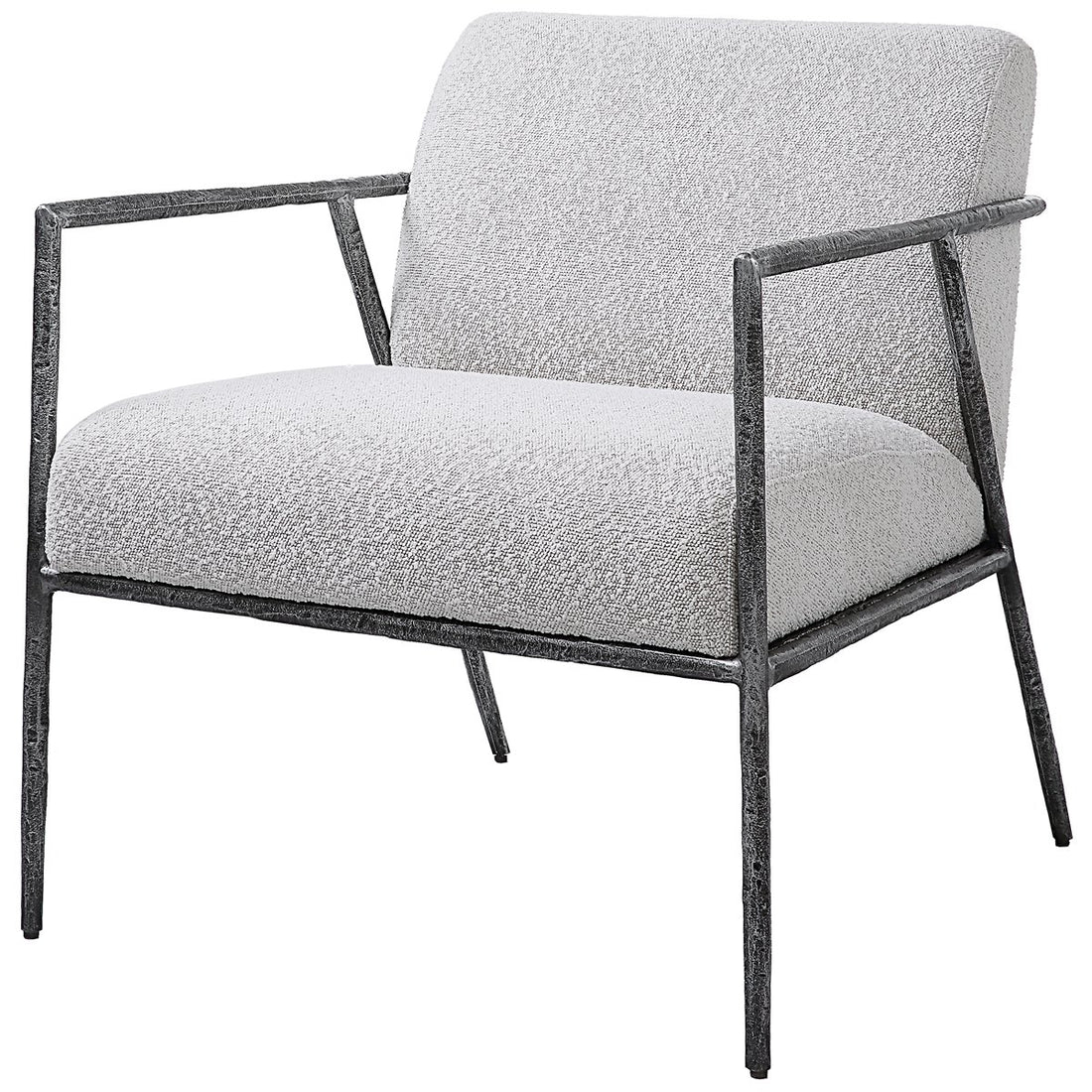 Uttermost Brisbane Light Gray Accent Chair