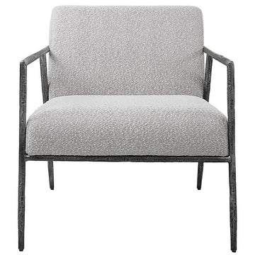 Uttermost Brisbane Light Gray Accent Chair