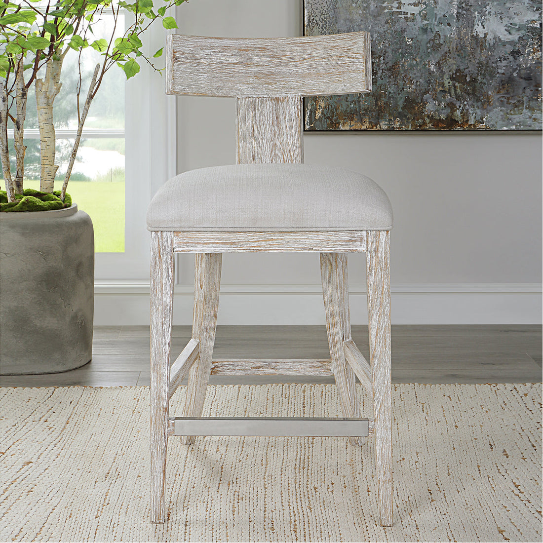 Uttermost Idris Counter Stool