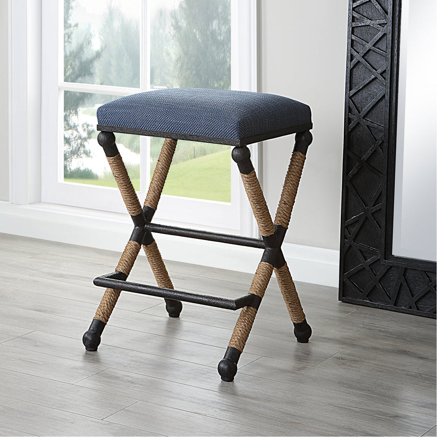 Uttermost Firth Rustic Counter Stool