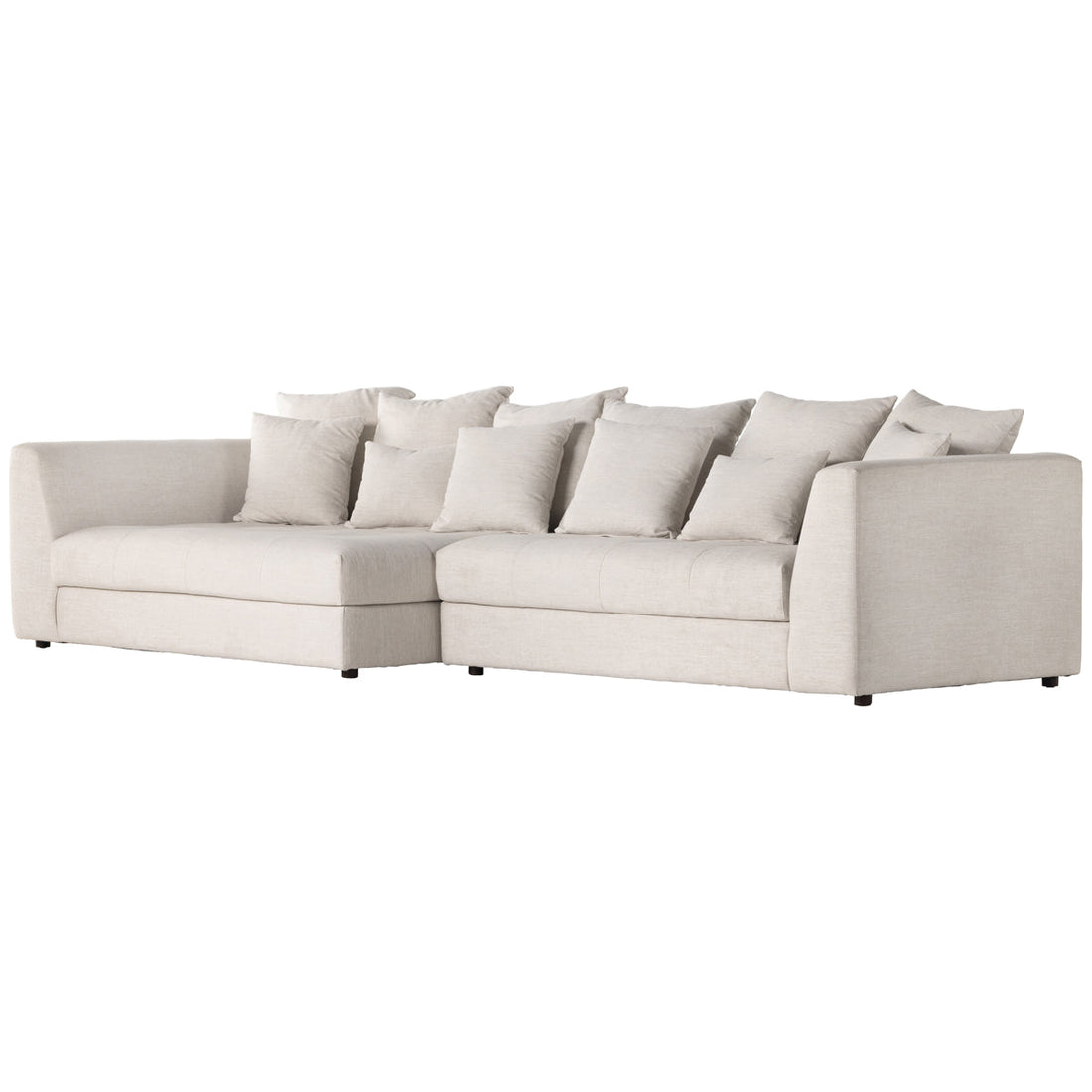 Four Hands Centrale Santos 2-Piece Sectional - Aragon Natural