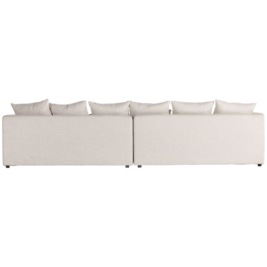 Four Hands Centrale Santos 2-Piece Sectional - Aragon Natural