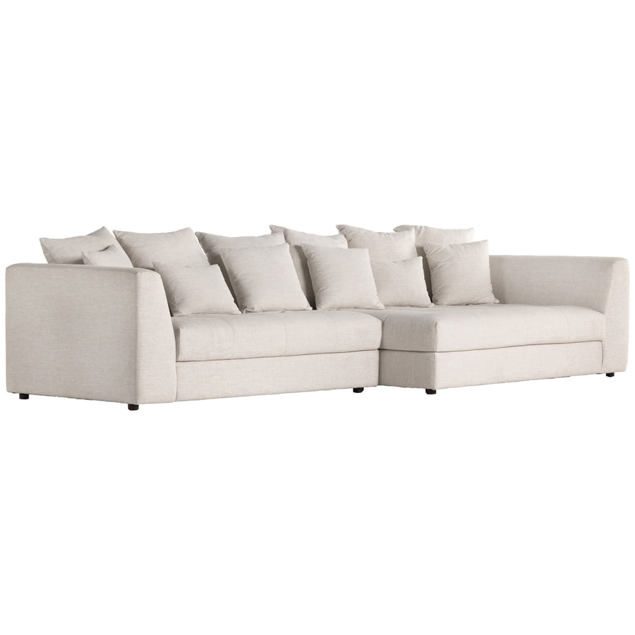 Four Hands Centrale Santos 2-Piece Sectional - Aragon Natural