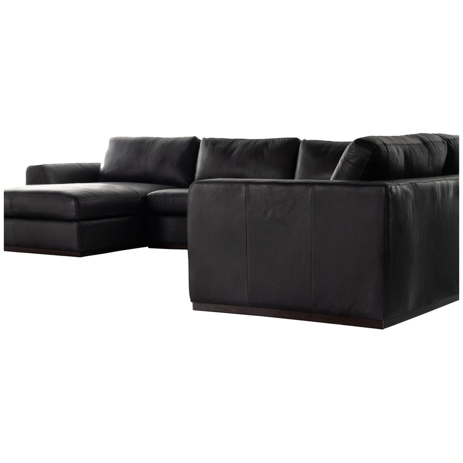 Four Hands Centrale Colt 4-Piece Sectional - Heirloom Black