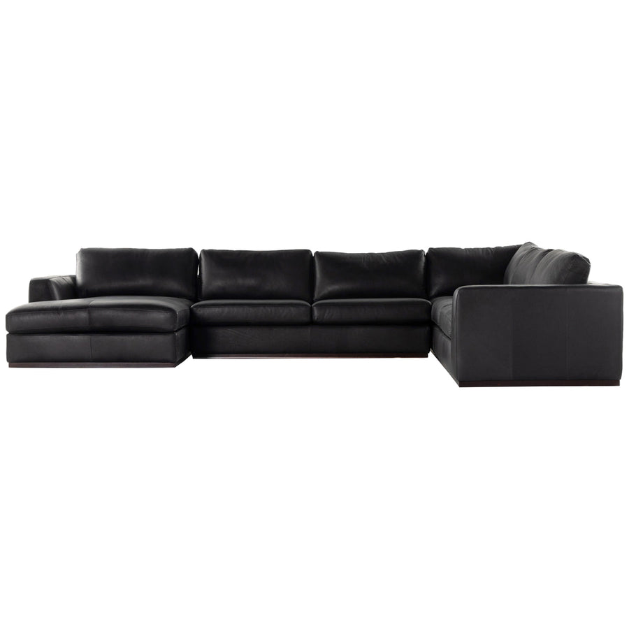 Four Hands Centrale Colt 4-Piece Sectional - Heirloom Black