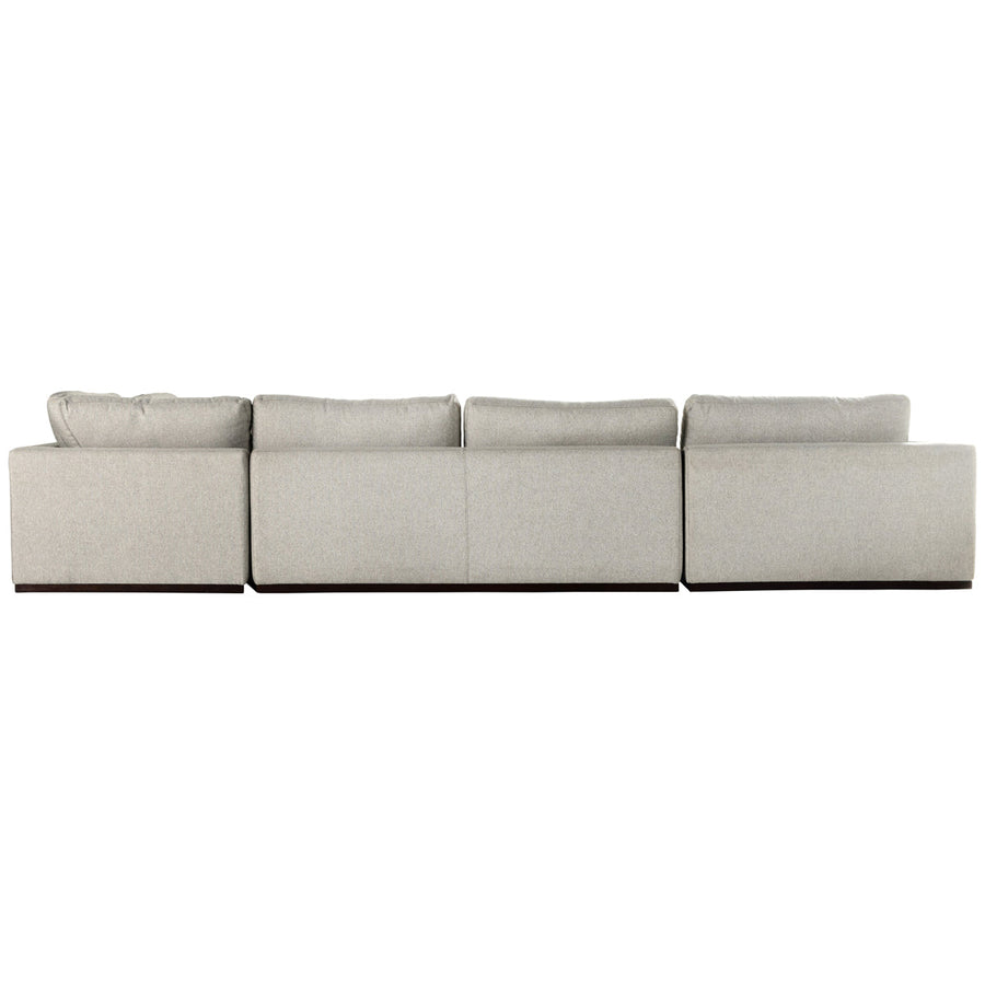 Four Hands Centrale Colt 4-Piece Sectional - Aldred Silver