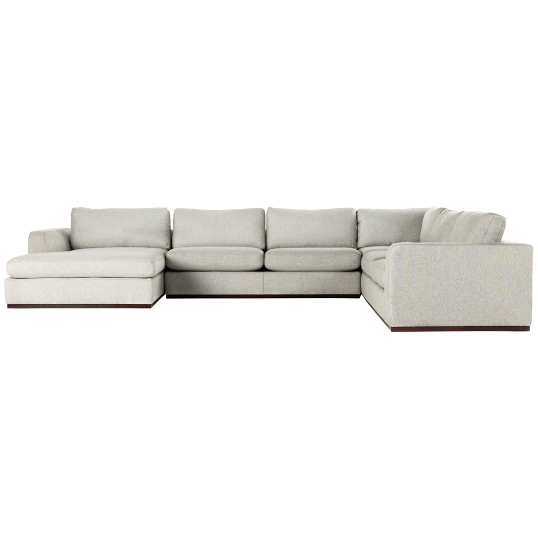 Four Hands Centrale Colt 4-Piece Sectional - Aldred Silver