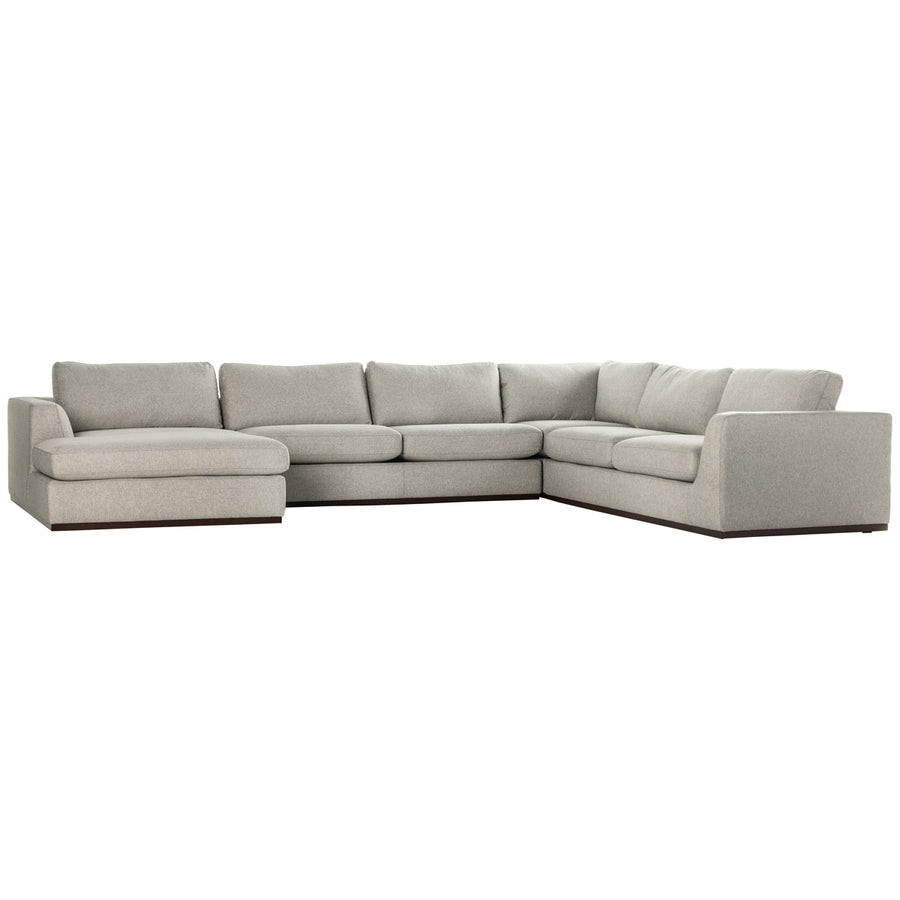 Four Hands Centrale Colt 4-Piece Sectional - Aldred Silver