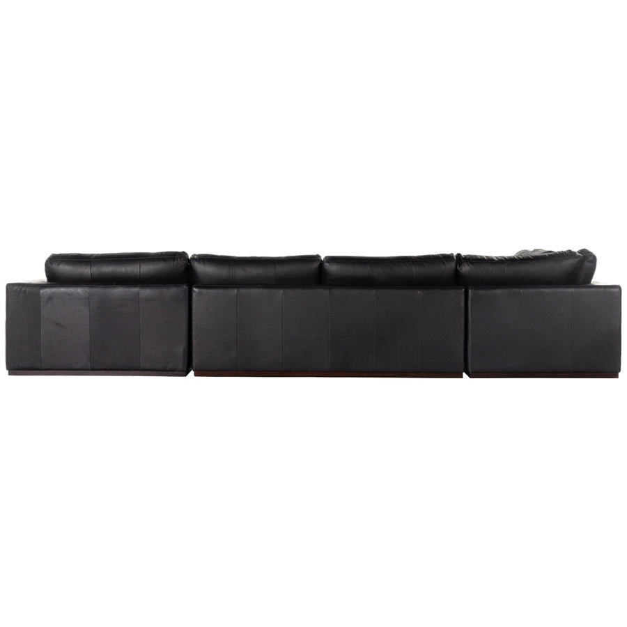 Four Hands Centrale Colt 4-Piece Sectional - Heirloom Black