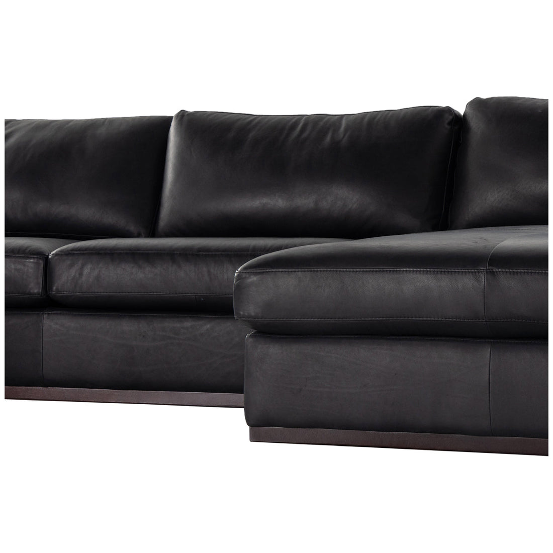 Four Hands Centrale Colt 4-Piece Sectional - Heirloom Black