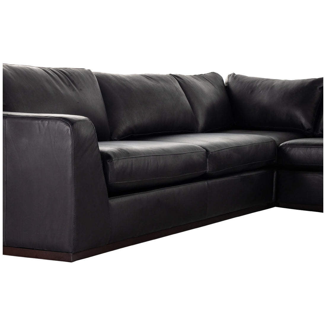 Four Hands Centrale Colt 4-Piece Sectional - Heirloom Black