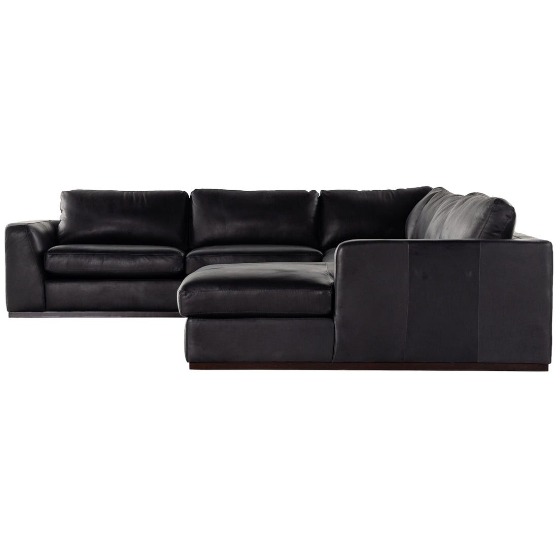 Four Hands Centrale Colt 4-Piece Sectional - Heirloom Black