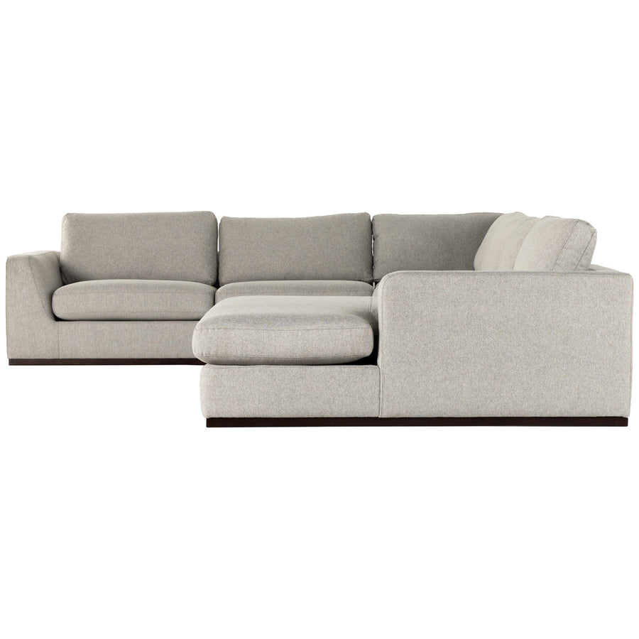 Four Hands Centrale Colt 4-Piece Sectional - Aldred Silver