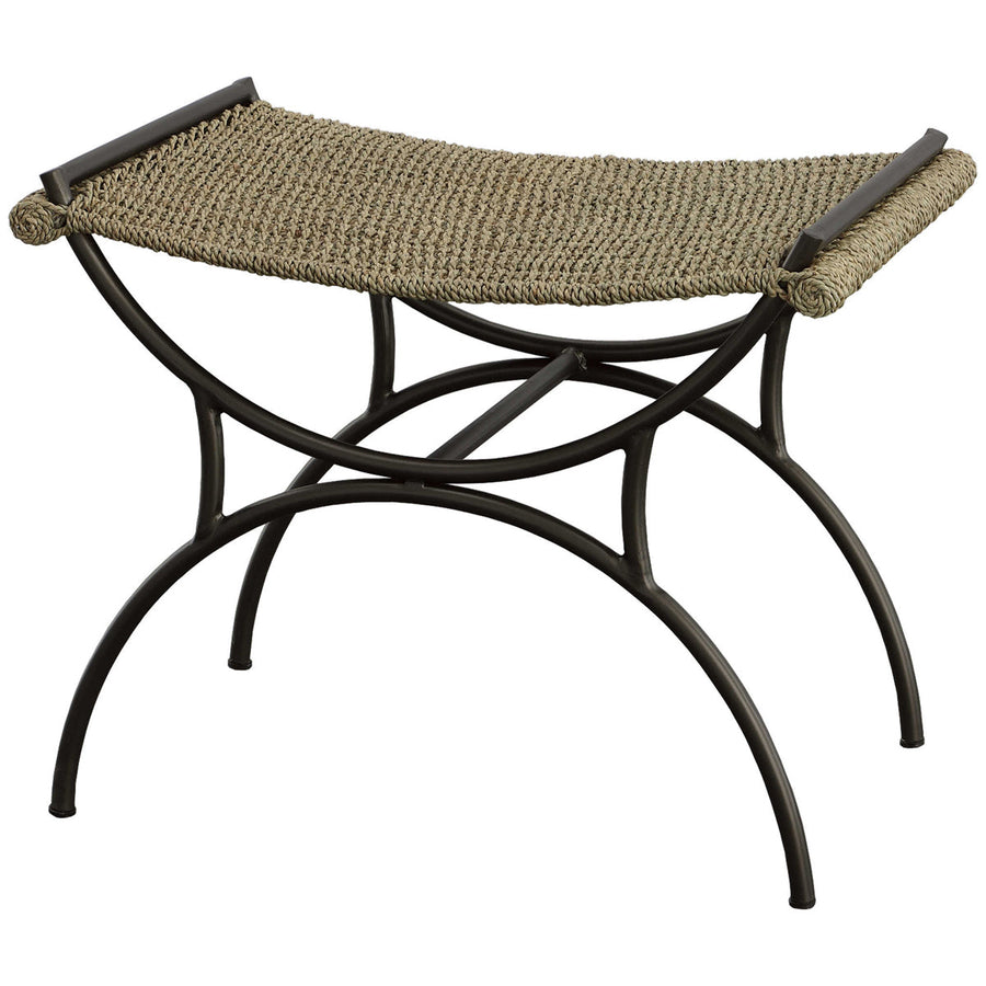 Uttermost Playa Seagrass Small Bench