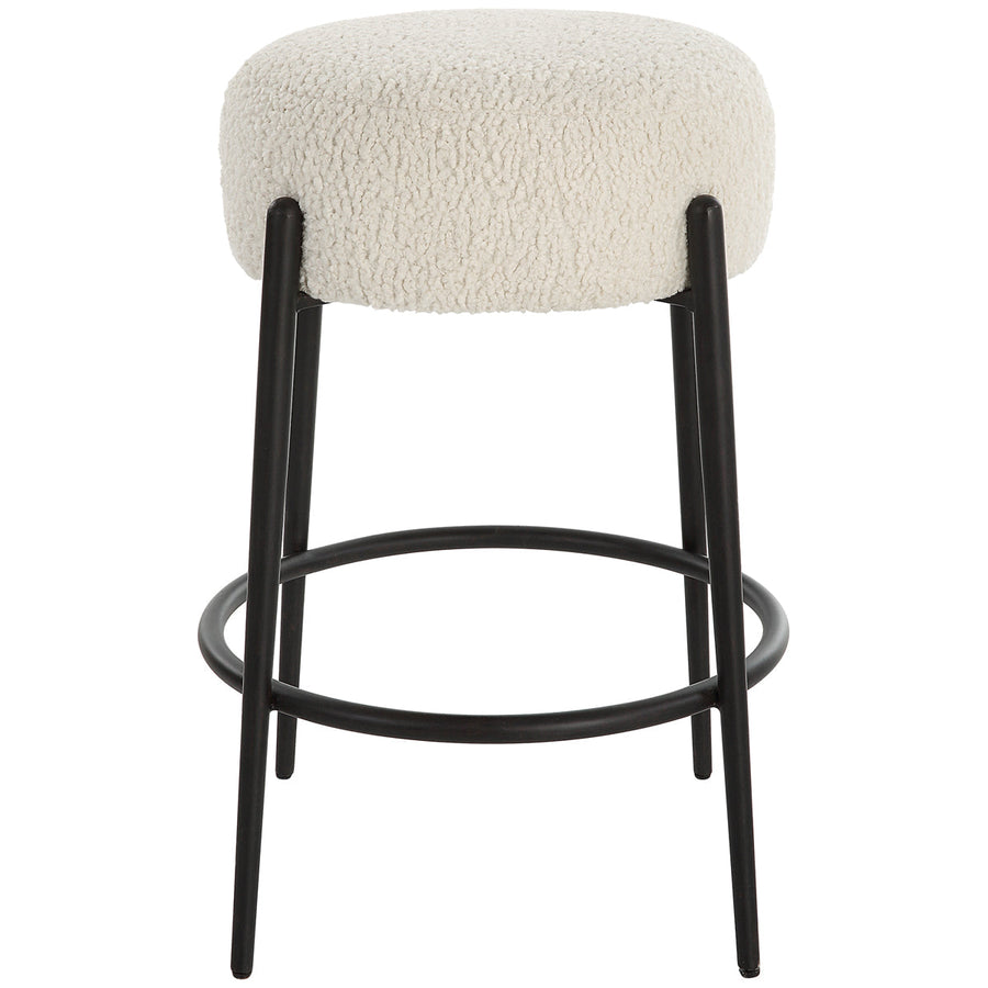 Uttermost Arles Plush Counter Stool