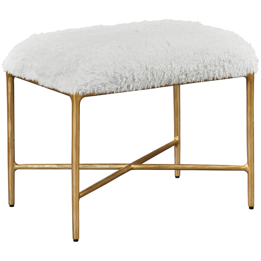 Uttermost Charmed Sheepskin Small Bench