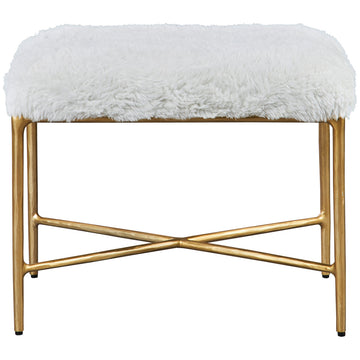 Uttermost Charmed Sheepskin Small Bench