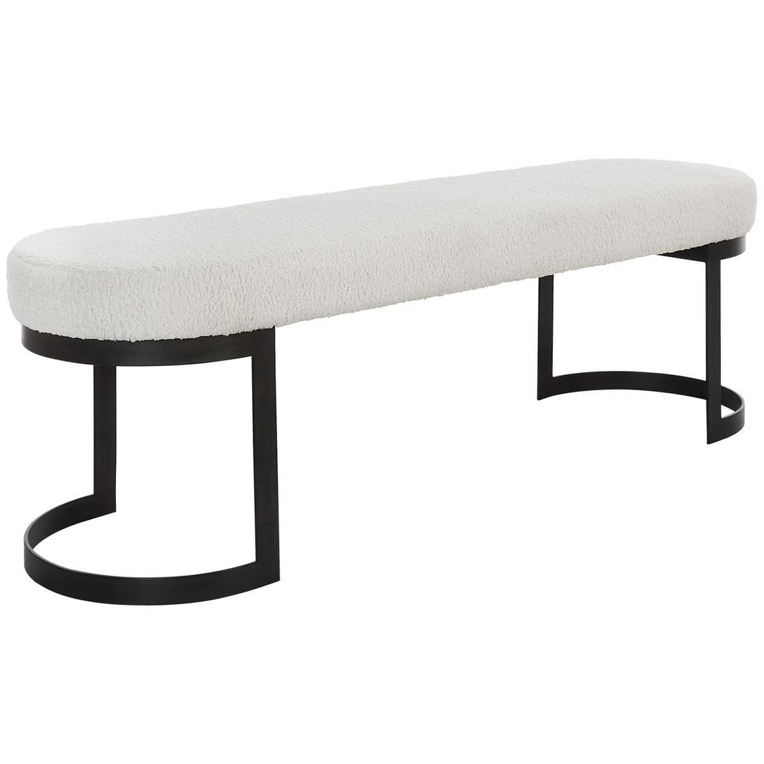 Uttermost Infinity Black Bench