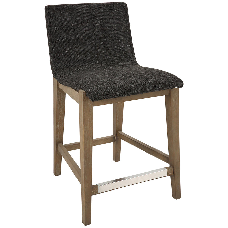 Uttermost Klemens Chocolate Counter Stool