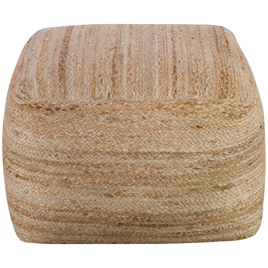 Uttermost Camden Braided Hemp Pouf