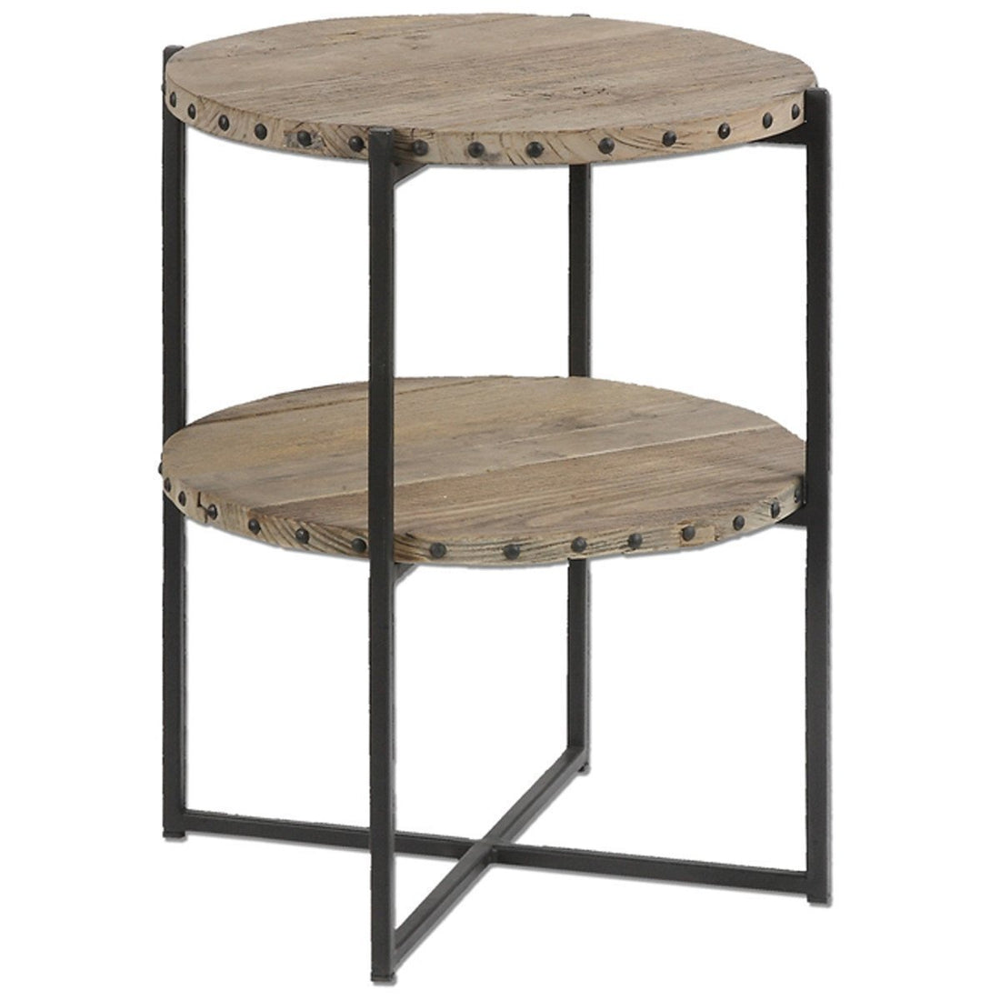 Uttermost Kamau Round Accent Table