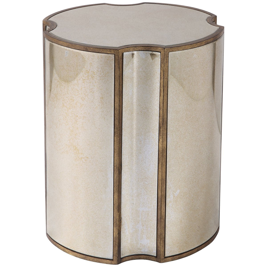 Uttermost Harlow Mirrored Accent Table