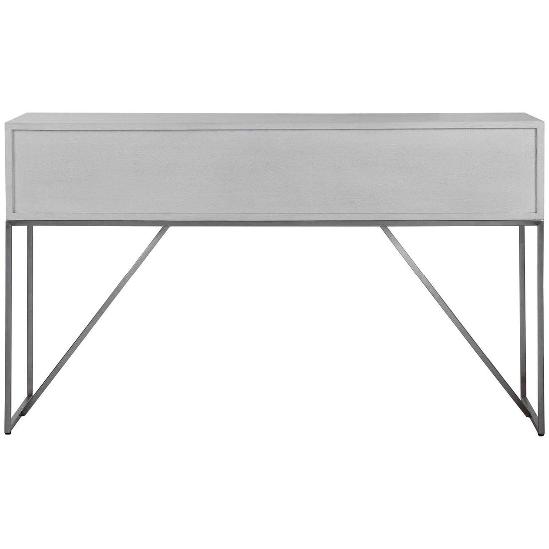 Uttermost Abaya White Console Table