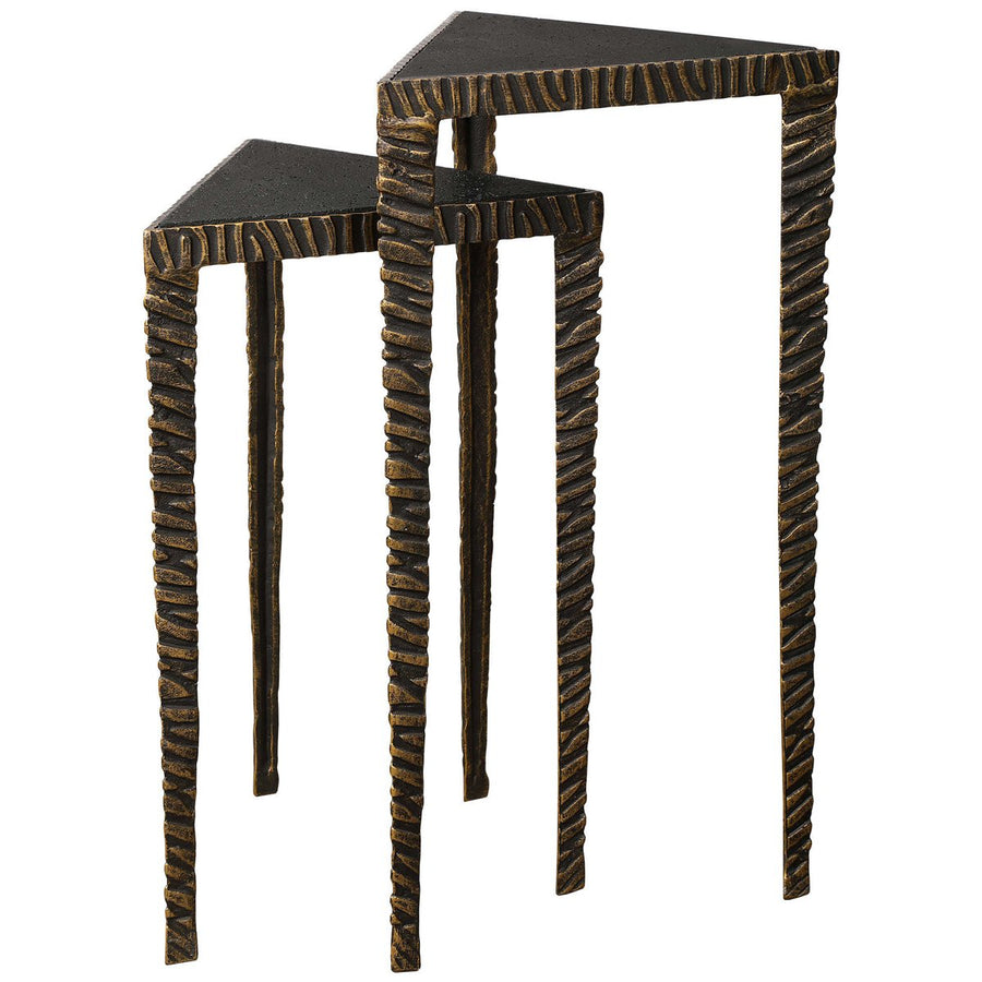 Uttermost Samiria Triangular Accent Tables, 2-Piece Set