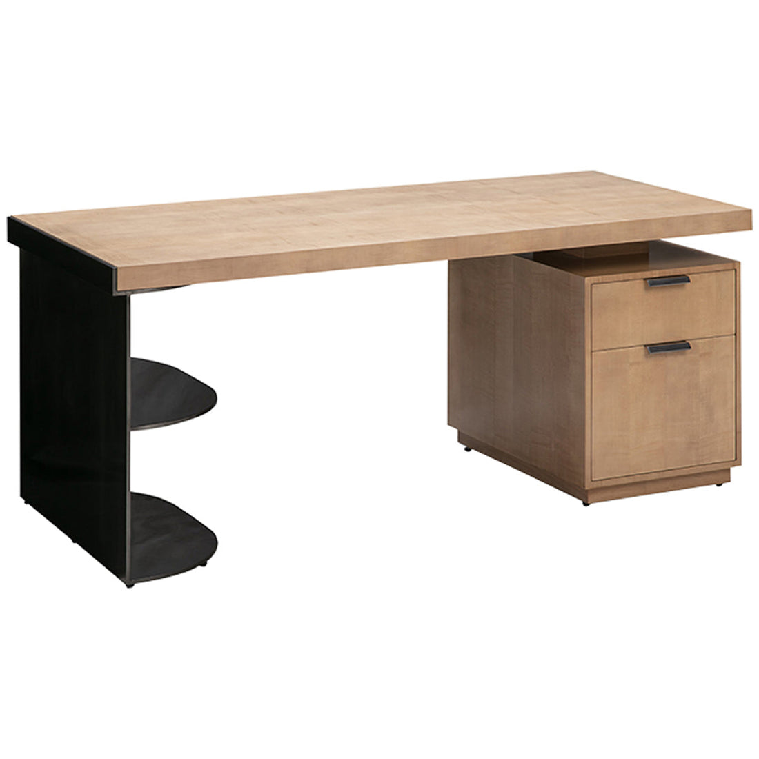 Woodbridge Furniture Bolden Desk with File Cabinet