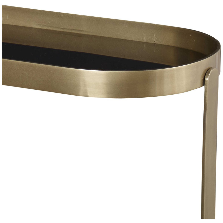 Uttermost Adia Antique Gold Accent Table