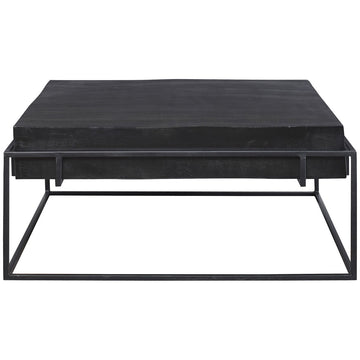 Uttermost Telone Modern Black Coffee Table