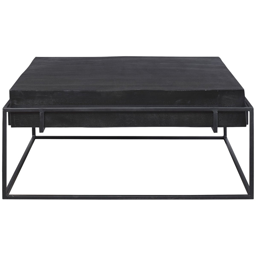 Uttermost Telone Modern Black Coffee Table