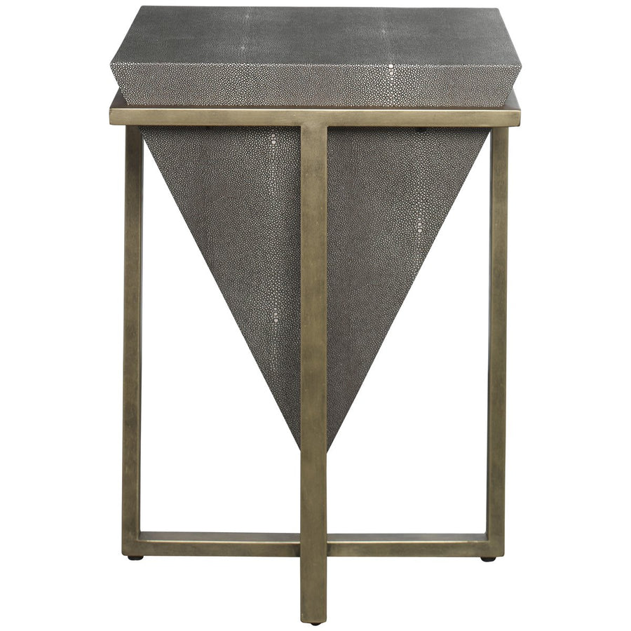 Uttermost Bertrand Shagreen Accent Table