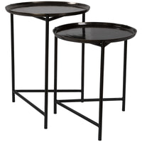 Uttermost Burnett Nesting Tables, 2-Piece Set