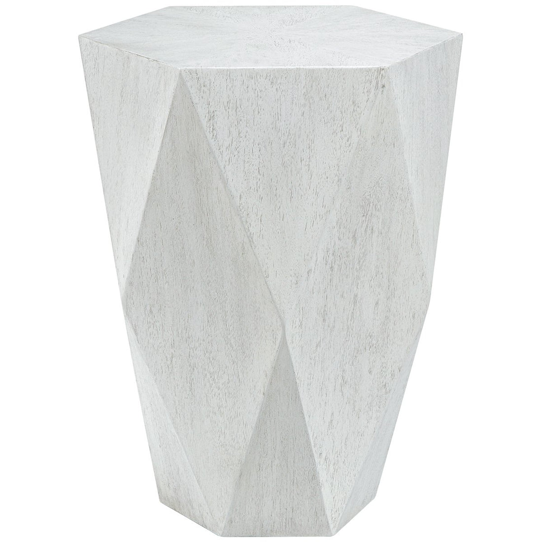 Uttermost Volker White Side Table