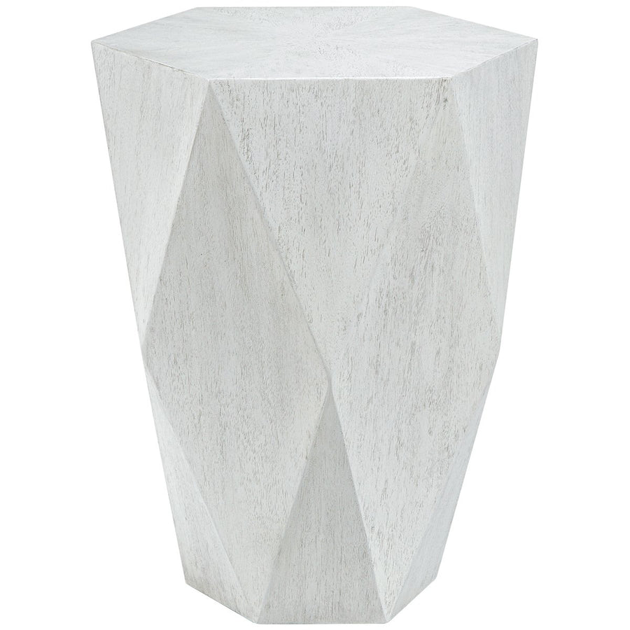 Uttermost Volker White Side Table