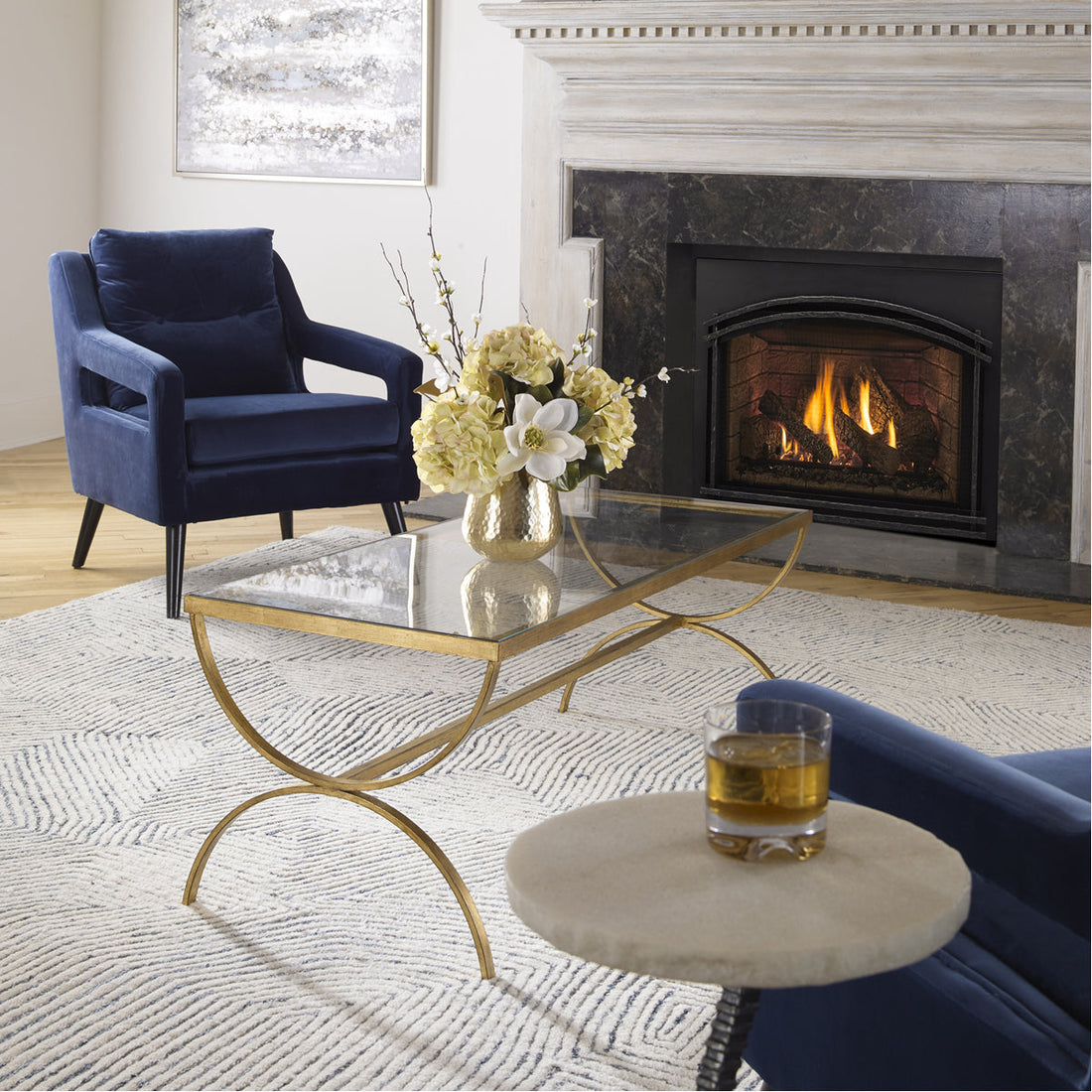 Uttermost Crescent Coffee Table