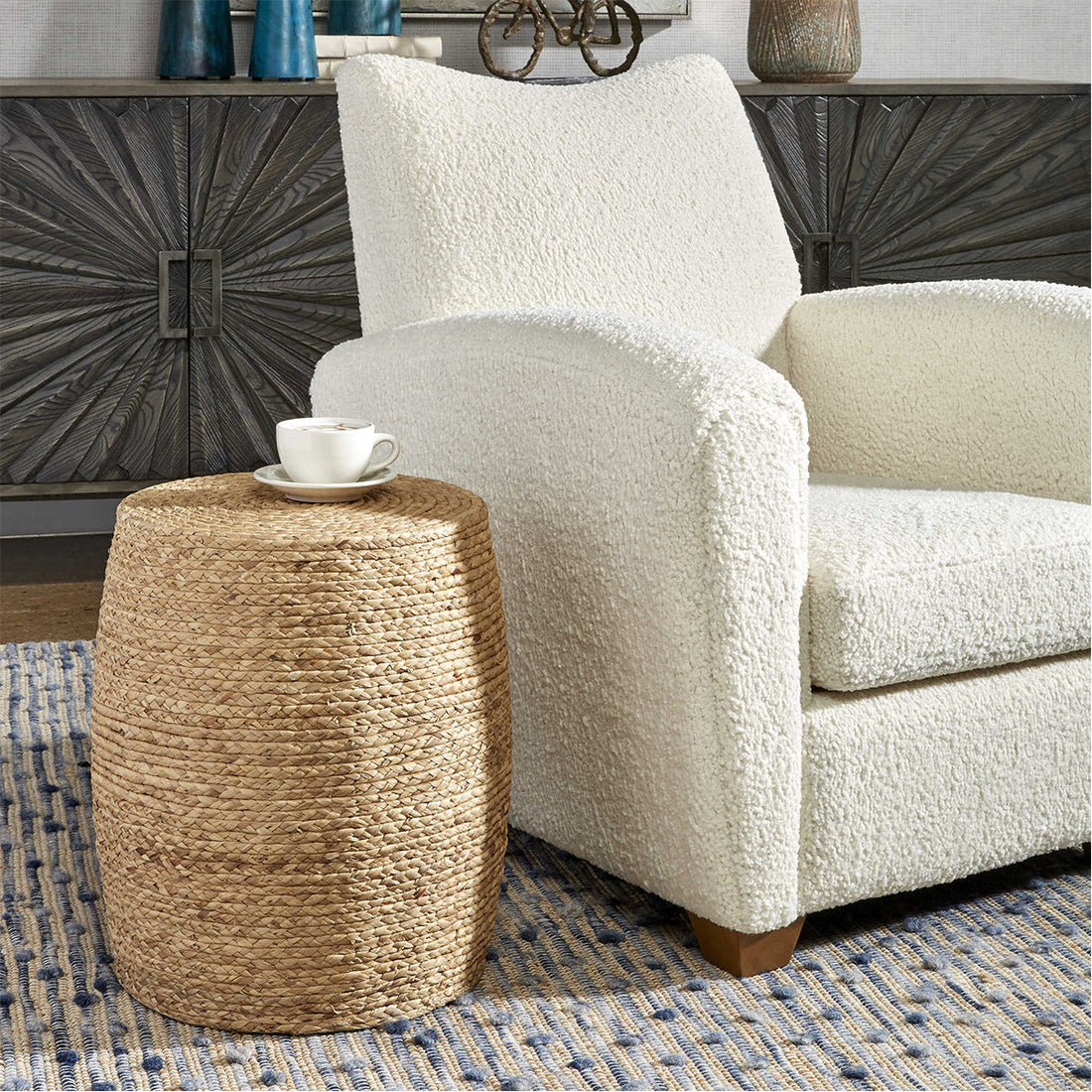 Uttermost Resort Accent Stool