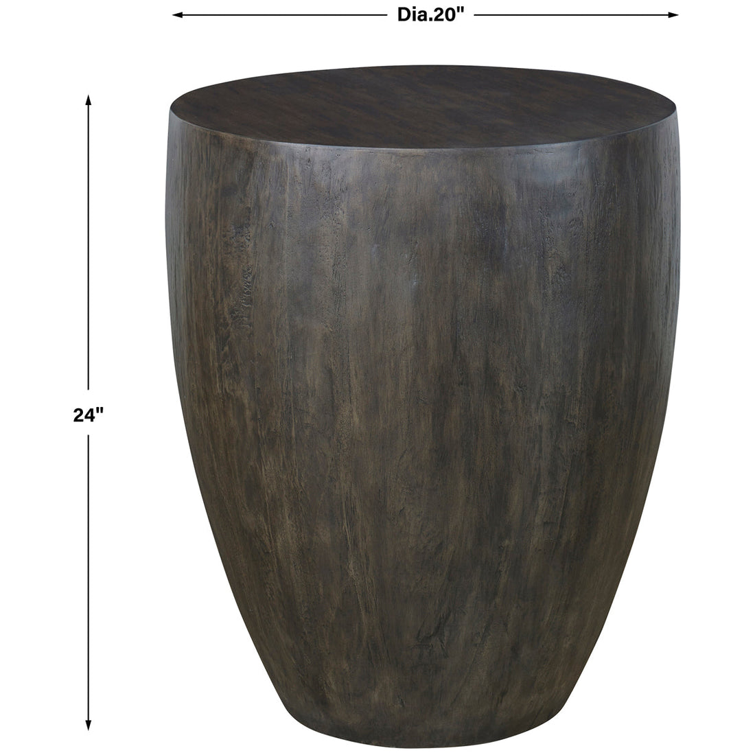 Uttermost Lark Minimalist Wooden End Table