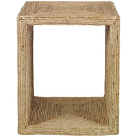 Uttermost Rora Coastal Woven Side Table