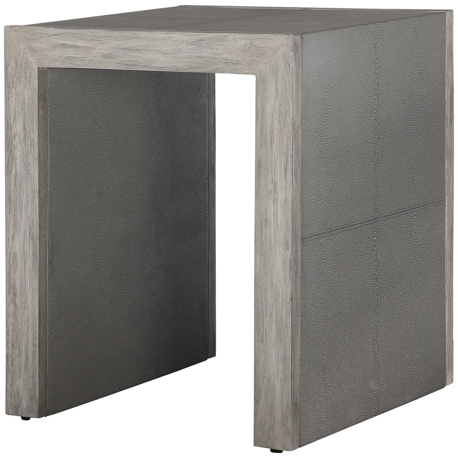 Uttermost Aerina Modern Gray End Table