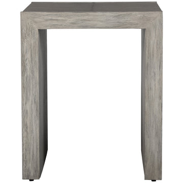 Uttermost Aerina Modern Gray End Table