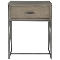 Uttermost Cartwright Gray Side Table