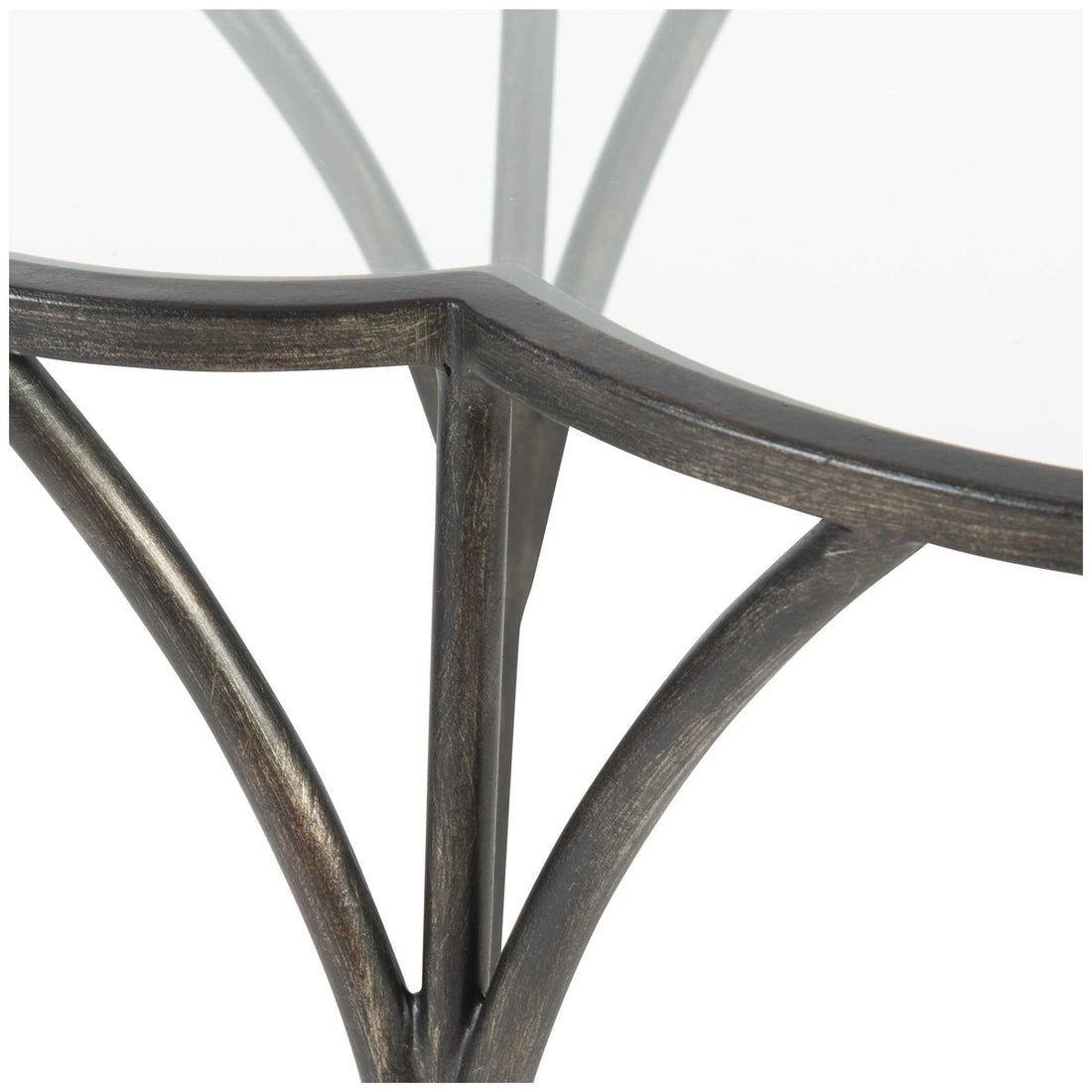 Uttermost Adhira Glass Accent Table