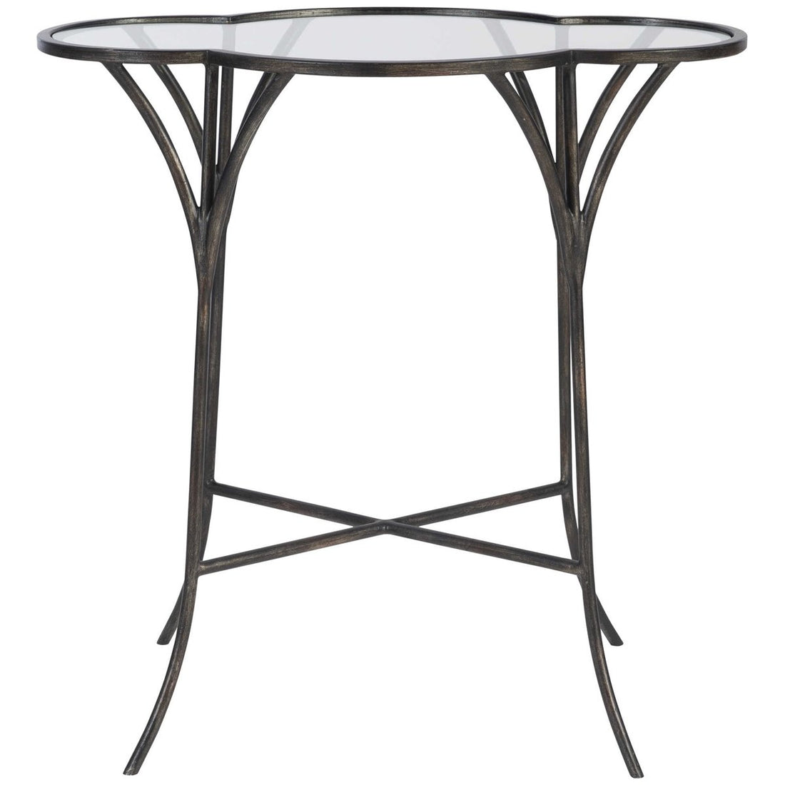 Uttermost Adhira Glass Accent Table