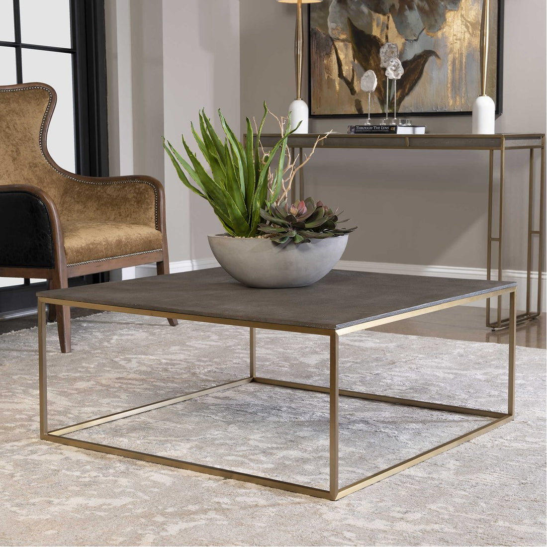 Uttermost Trebon Modern Coffee Table